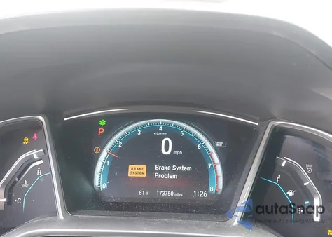 2016 Honda Civic Ex-L from USA, damaged, VIN 2HGFC1F74GH657631